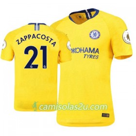 Camisolas de Futebol Chelsea Davide Zappacosta 21 Equipamento Alternativa 2018/19 Manga Curta